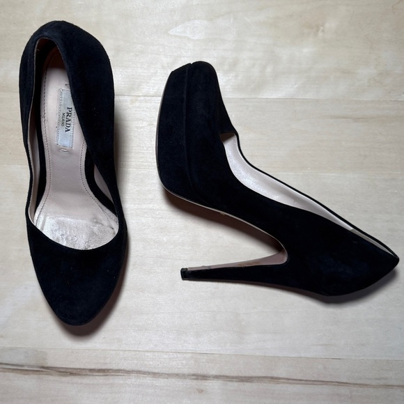 Prada Suade Platform heels - 37 - Picture 1 of 8